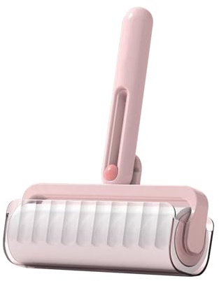 Rouleau anti-peluches, rouleau adhésif d'épilation de chat pour voiture, fournitures de nettoyage portables pour vêtements, tapis, tissus d'ameublement, literie, chaussures, linge, voyage, maison