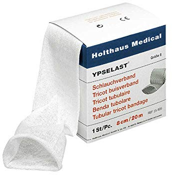 Holthaus Medical YPSELAST® Schlauchverband, Stützverband, Unterzug, nahtlos, elast. 6cmx20m, Gr 5