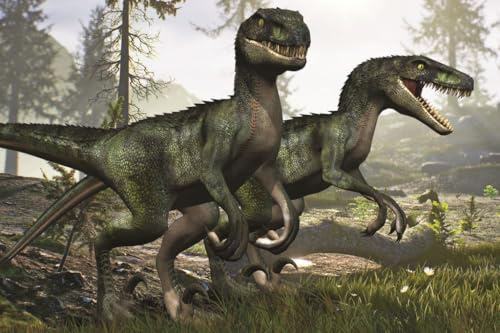 Prime 3D-PRIME-3D Animal Planet: Velociraptor 150Pc Puzzle, Mehrfarbig, 0670889109356