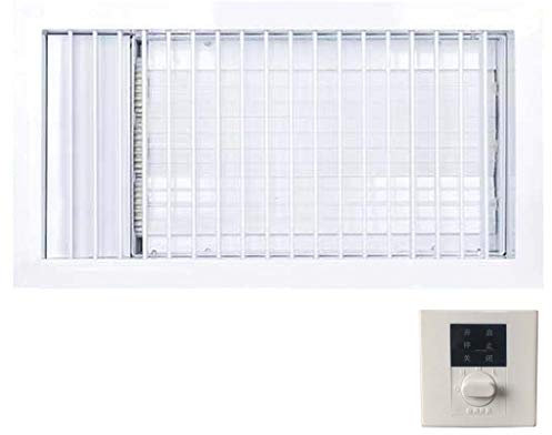 Rejilla De Ventilación Eléctrica, Ventilaciones Ajustables con Dispositivo De Protección, Ventilaciones De Retorno De Aire Externas Duraderas Y Respetuosas con El Medio Ambiente