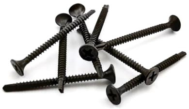 100x Gips-Metall Schnellbauschrauben Trockenbauschrauben Rigipsschrauben 3.5 x 35