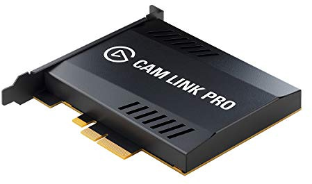 Elgato Cam Link Pro, Internal Camera Capture Card with 4 HDMI inputs, Stream and Record 1080p60 or 4K30 for Video Conferencing, Teaching, Streaming, Broadcasting on OBS, Teams with Multicam, PC, Black