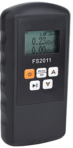 Handheld Counter, Nuclear Radiation Detector, Beta Gamma X ray Nuclear Radiation Dosimeter Nuclear Radiation Monitor with 3 Alarm Modes, LCD Display