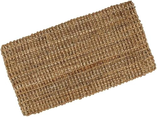 Trendi Jute Door Mat - Hand Woven 100% Natural Jute Door Mats and Hallway Runners - Stylish, Durable, and Eco-Friendly! (60cm x 90cm)