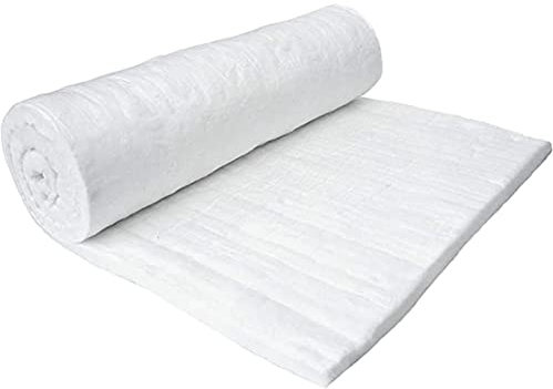 Rygcrud Keramische Faser Isoliermatte, Feuerfeste Schallwand - Bemessen Bis 2400 F - Hochtemperaturbeständige Matte Für Holzöfen, Pizzaöfen, Kamine, Schornsteine, Kessel(30MM-61x200cm)