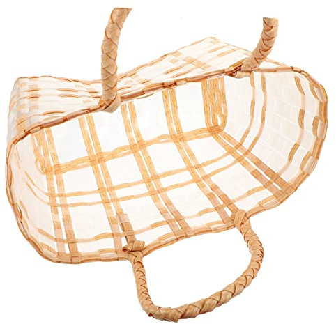 WATIIFUFU Muscheltasche Häkeltasche Für Damen Große Kapazität Gewebte Tragetasche Hochzeits-tragetaschen Tragbare Gewebte Handtasche