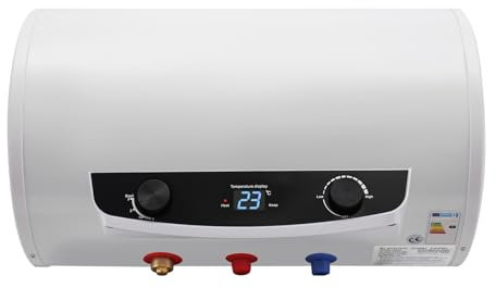 30L Durchlauferhitzer Elektrischer Warmwasserspeicher 2000W Wandhängend Warmwasserboiler 25-75℃ Wasserboiler Dusche Smart Control Elektro Warmwasserspeicher Elektro Speicher für Spüle