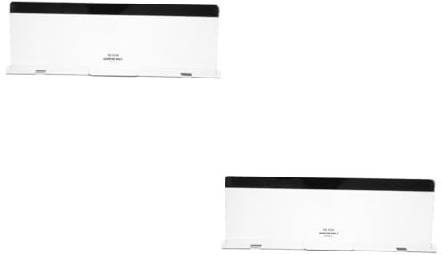 HAPINARY 2stücke Monitor Memo Board Aus Transparente Notiztafel Für Computer Praktischer Organizer Für Notizen Memos Und Karten Für Büro Und Home Office Leicht Und Elegant Unter Dem