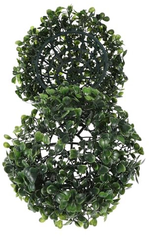 KITANDOVE Realistische Simulierte Pflanze 18cm Durchmesser 2er Pack Gras Ornament Deckendekor Für Einkaufszentrum