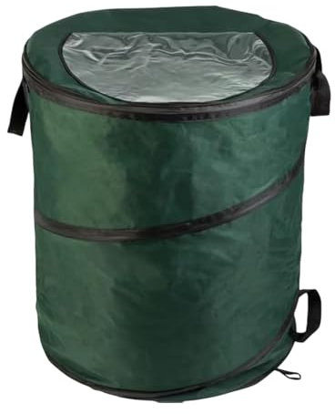 Bote de Basura Plegable para Acampar, Bote de Basura para Acampar al Aire Libre Plegable - Contenedor de basura de jardín de gran capacidad | Bolsa de basura para jardín, contenedor de reciclaje para