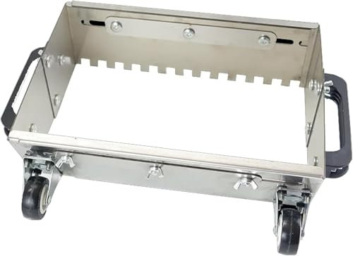 Kadxyan 300-800mm Adjustable Notched Trowel Mortar Comb With Wheels Tile Leveler Square Box Flat Sand Leveling Tiling Paving Tool(Color:800mm(Square))