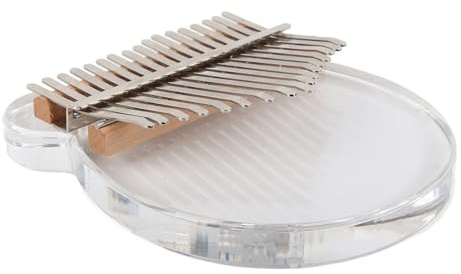 17 Key Thumb Piano, Tragbare Kalimba -gute Arbeit mit Tuner für Heimschule -Reisekonzert