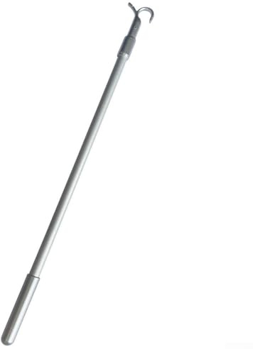 Lega di alluminio leggera di Rod di tirata della tenda regolabile di 60cm per uso quotidiano