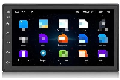 Sistema de navegación del Coche Estéreo para Coche Android 13 de 7 con GPS, Reproductor Radio y WiFi táctil