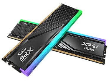 XPG Lancer Blade RBG DDR5 6000MHz CL30 32GB (2x16GB) PC5-48000 RAM 288-Pins UDIMM Desktop Memory Kit Black Heatsink(AX5U6000C3016G-DTLABRBK)