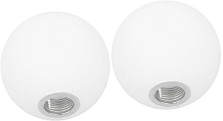 VAKUUM Lot de 2 abat-jours en verre dépoli pour lustre de plafond, ventilateur de plafond, globe de rechange pour lustre de plafond, globe de rechange/189