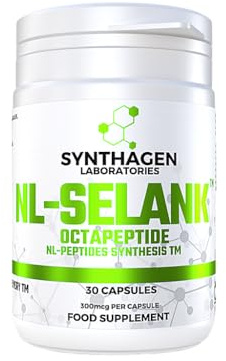 SYNTHAGEN LABORATORIES - NL-SELANK - OCTAPÉPTIDO - Para Mejorar el Sueño y Reducir la Ansiedad - Para la Memoria y la Concentración - Apoyo de las Funciones Cognitivas - Péptidos Contra las Adicciones