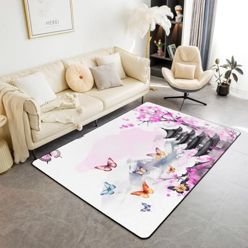 Kinderteppich - Kurzflor Teppich Kinderzimmer Spielteppich Antiallergen Und Extra Weich - Babyzimmer Teppiche Für Junge Und Mädchen Babyteppich 80 x 120 cm / 31.5 x 47 -114919-781536