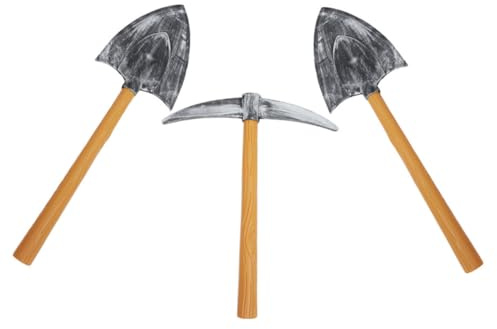 Toyvian Accessori Cosplay Halloween Piccone Resistenti Dettagli Realistici per Feste Tema Sceniche