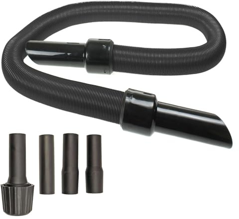 SPARES2GO Extra Long Compact Extension Hose for Bush Vacuum Cleaner (6 Metres)