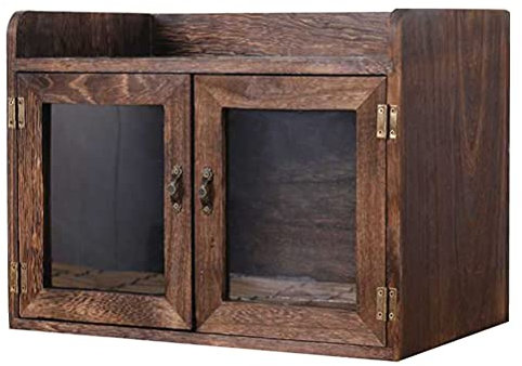 Cabilock Boîte De Rangement Bois Boîte à Pain Naturelle Style Vintage Pour Cuisine Maison