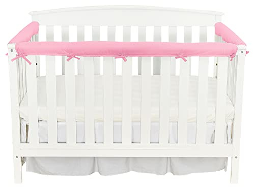 Kinderbett Leitplanke, Schutzgitter für Babybetten, Schutz für Zahnung, 3-teiliges Schutzgitter für Babybett, passend für Seiten- und Vorderschienen, Kantenschutz Baby Babybett