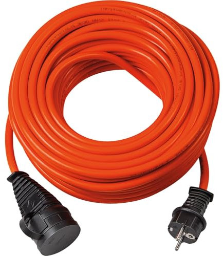 Brennenstuhl 1169970 Strom Verlängerung Orange, schwarz 40m Ölbeständig, UV-Beständig
