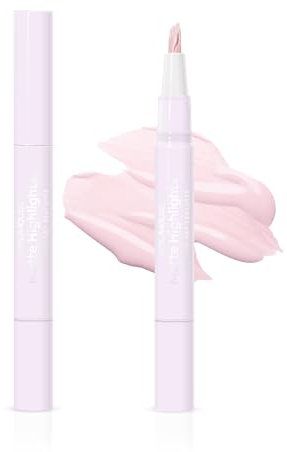 VIOLA HOUSE Penna Correttore, Antirughe Borse e Occhiaie, riduce Imperfezioni e Discromie, Finish Luminoso, Effetto Opacizzante, Pennino a Forcella per un Facile Utilizzo (Rosa)