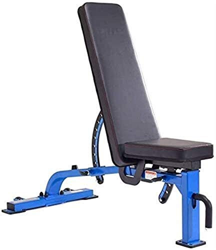 BOSHYUM Verstellbare Bank, Faltbare Sit-Up-Bank, Fitnessstudio, Gewichtheben, Sit-Up-Bauchmuskelbank, Mehrzweck-Übungs-Workout, Hantelbank