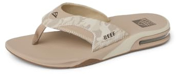 Reef MENS SANDALS, FANNING, SAND CAMO, 10 UK