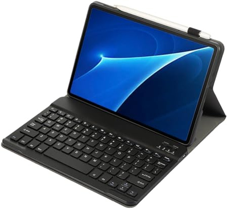 leleyo Funda de teclado para Samsung Galaxy Tab A de 10.1 pulgadas (T580/ T585), cubierta inteligente magnética con teclado Bluetooth inalámbrico extraíble para Samsung Galaxy Tab A 10.1 (2016), color