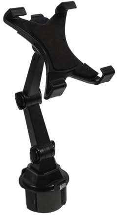 DOITOOL Portavasos para Coche De Soporte para Teléfono Móvil Soporte para Tableta Material Resistente Función para Interior De Coche para Viajes Diarios Automóvil