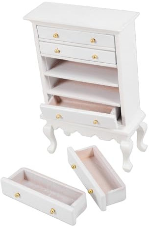 ibasenice Puppenstubenmöbel Miniatur Schrank Modell Für Puppenhausmöbel Mit Modernem Stil Als Miniatur-puppenhausmöbel Für Dekoration