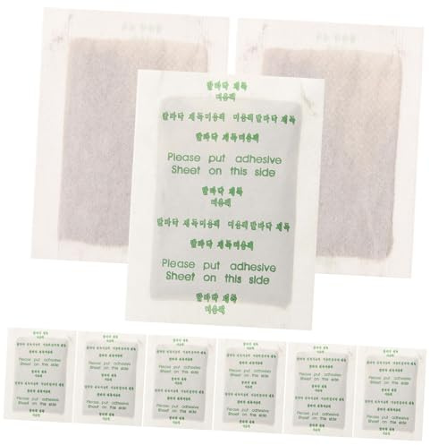 SAFIGLE 10piezas Parches De Almohadillas Detox Para Pies De Jengibre Cuidado De Pies De y Olor Transpirable y Cómodo y Fresco Para Cansados