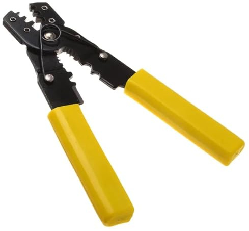 Alicates pelacables 3 en 1, crimpadora, multiherramienta for electricistas, for cortar, pelar y crimpar cables y redes.