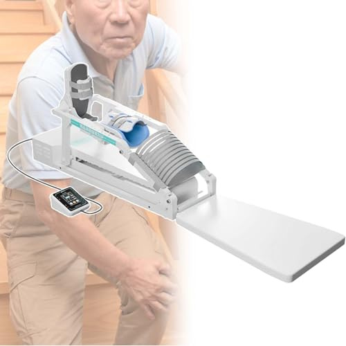 BeoyNot Elektrisches Knie-Übungsmassagegerät - Kontinuierliche Passive Bewegung (CPM) von 0-140° einstellbar - Rehabilitationsgerät für Knie, Hüftgelenk und Beine