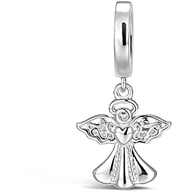 CHAMOON® Charms 925 Sterling Silber Schmuck-Anhänger für CHAMOON Damen Lederarmbänder | Charms sitzen rutschfest auf dem Armband | Rhodinierung schützt vor Verfärbung & sorgt für tollen Glanz