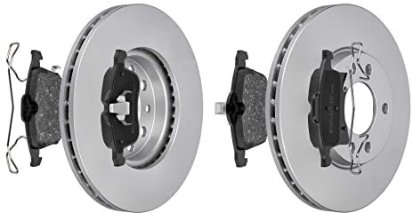 f.becker_line Bremsensatz Bremsbeläge belüftet Vorne (13810035) - kompatibel mit OPEL Meriva- Bremsen Set Bremsenset Bremsanlage
