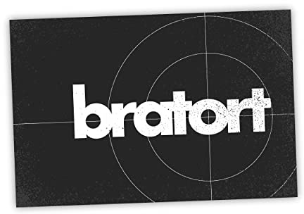 bratort Schild lustige Geschenk Idee - 20x30cm aus stabiler Hartschaumplatte in 3mm Stärke - Bester Freund Kumpels Deko Grillen