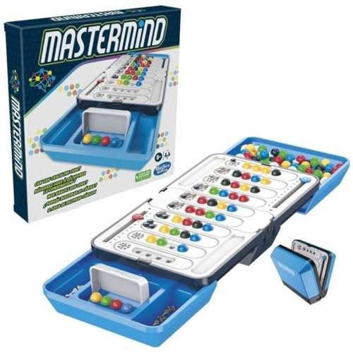 Hasbro Gaming Mastermind Spiel für Familien und Kinder, Wer knackt den geheimen Farbcode, Geschenk für Familien, Familienspiel, F6423