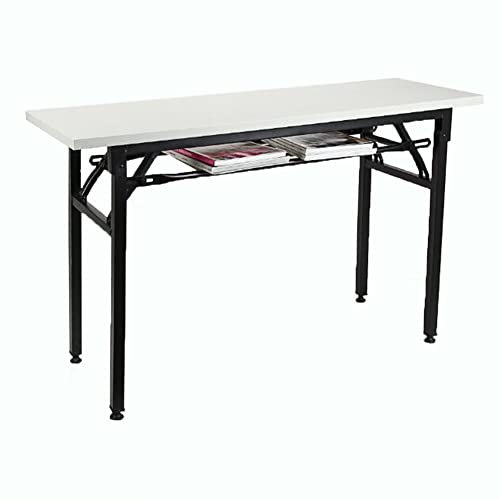 Beistelltisch, Langer Klapptisch, Studentenberatung, Schulungstisch, Computertisch, Besprechungstisch, Bar im Freien, Verhandlungstisch (Größe: 80 x 60 x 75 cm, Farbe: A)