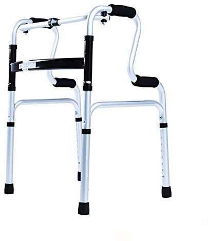 Andador Plegable Sin Ruedas, Andador Plegable, Andador Para Discapacitados De Aleación De Aluminio Para Ancianos