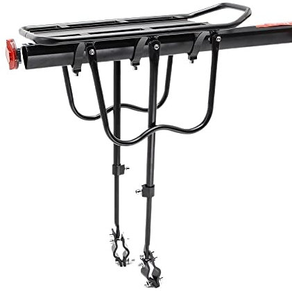 GepäCkträGer Mountainbike Fahrrad Gepäckträger Cargo Gepäckträger Regal Radfahren Sattelstütze Taschenhalter Ständer for 20-29 Zoll Fahrräder Zubehör mit Werkzeug Fahrrad GepäCkträGer ( Color : 50KG S