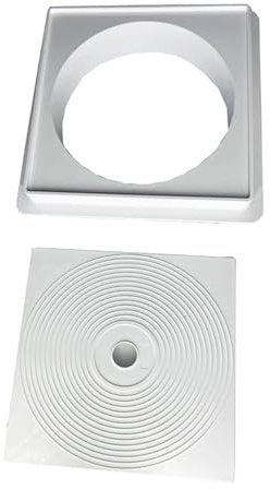 perfk Pool Skimmer Abdeckung & Verlängerungskragen Set, 1 Stück, PP Material, Einfache Installation für Poolpflege