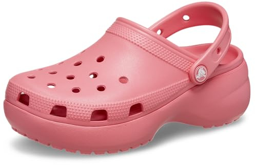 Crocs Zuecos clásicos de Plataforma para Mujer W, Rubor Intenso, 36/37 EU