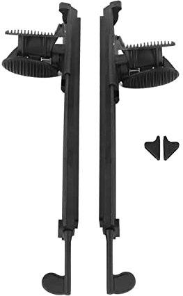 2 Stück Kajak-Pedale, Verstellbare Kajak-Fußrasten, Kajak-Pedal-Antriebs-Set aus Nylonmaterial, Angel-Kajak-Pedal-Antrieb, Einstellung der Bootsrichtung, Erkennbare Links-Rechts-Schilder-Pedale