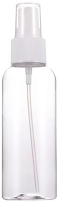 Flacon pulvérisateur en plastique transparent de 100 ml pour parfum, toner, eau, vide (1)
