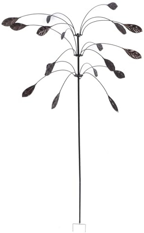 Heavy Duty Metal Wind Spinner, Premium Iron Construction, Garden Windmill Spinner with Ball Bearings, Easy Assembly, Outdoor Decoration for Gardens, Patios, and Balconies
