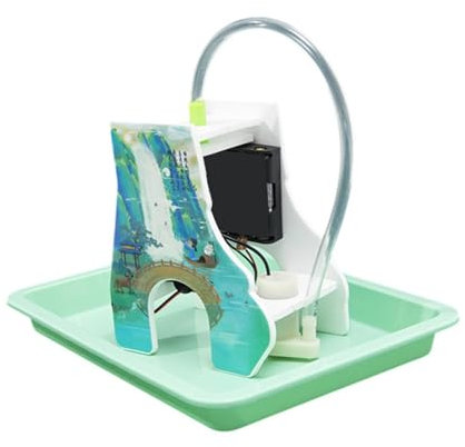 Baoblaze Hydroelectric Water Generator Kit Experiment Set Teaching Aids Hydroelectric Power Generation for School Lab Teacher Children
