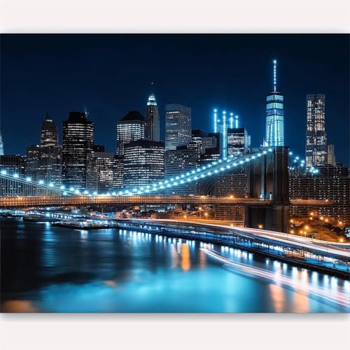 Fotomurales Decorativos Nueva York Papel Pintado 200x140 cm 3D Mural Nueva York Murales Póster Pared No Tejido Dormitorio Salón Paredes Decoración Fotomural Panorámico q5920